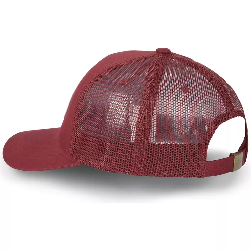 von-dutch-lof-b1-dark-red-adjustable-trucker-hat