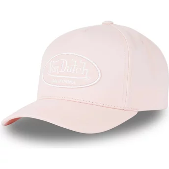 Różowa regulowana czapka z zakrzywionym daszkiem LOF C1 od Von Dutch