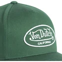zielona-zakrzywiona-czapka-z-regulacja-lof-c2-marki-von-dutch