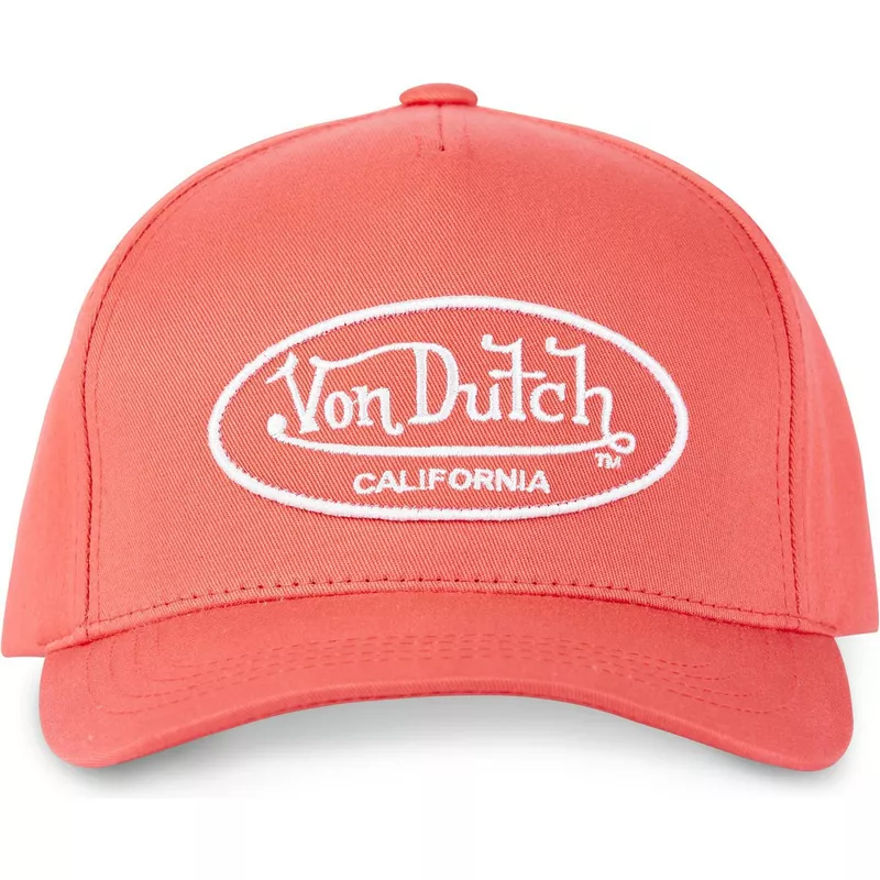 von-dutch-curved-brim-lof-c4-red-adjustable-cap