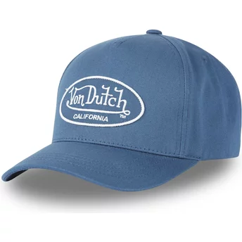 Niebieska, regulowana czapka z daszkiem LOF C5 od Von Dutch
