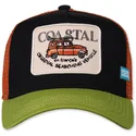 czapka-trucker-czarno-zielona-vehicle-francaise-hft-od-coastal