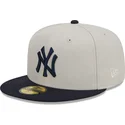 czapki-plana-szary-dopasowany-59fifty-farm-team-new-york-yankees-mlb-new-era