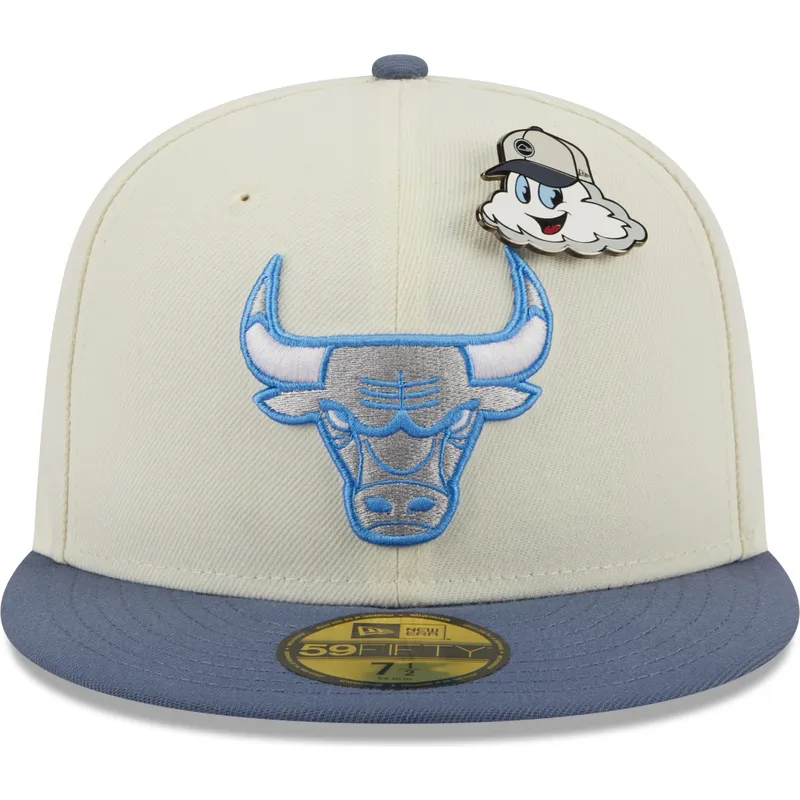 plaska-czapka-szaro-niebieska-dopasowana-59fifty-the-elements-air-pin-chicago-bulls-nba-new-era