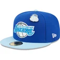 czapki-plana-niebieski-dopasowany-59fifty-the-elements-water-pin-los-angeles-lakers-nba-new-era