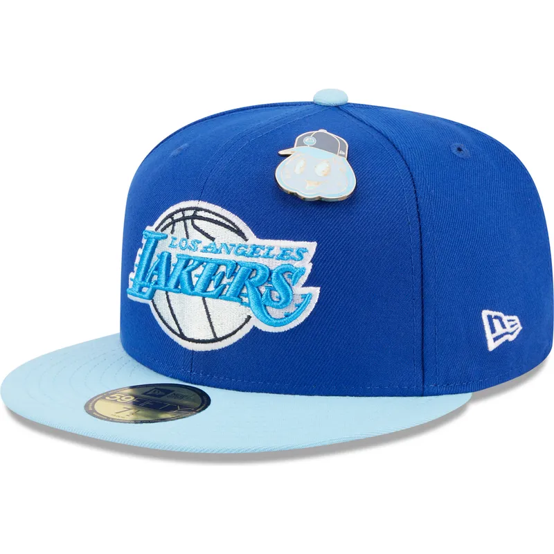 czapki-plana-niebieski-dopasowany-59fifty-the-elements-water-pin-los-angeles-lakers-nba-new-era
