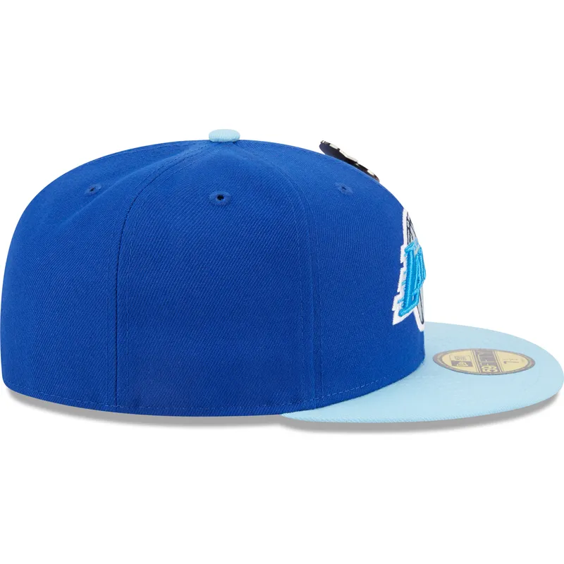 czapki-plana-niebieski-dopasowany-59fifty-the-elements-water-pin-los-angeles-lakers-nba-new-era