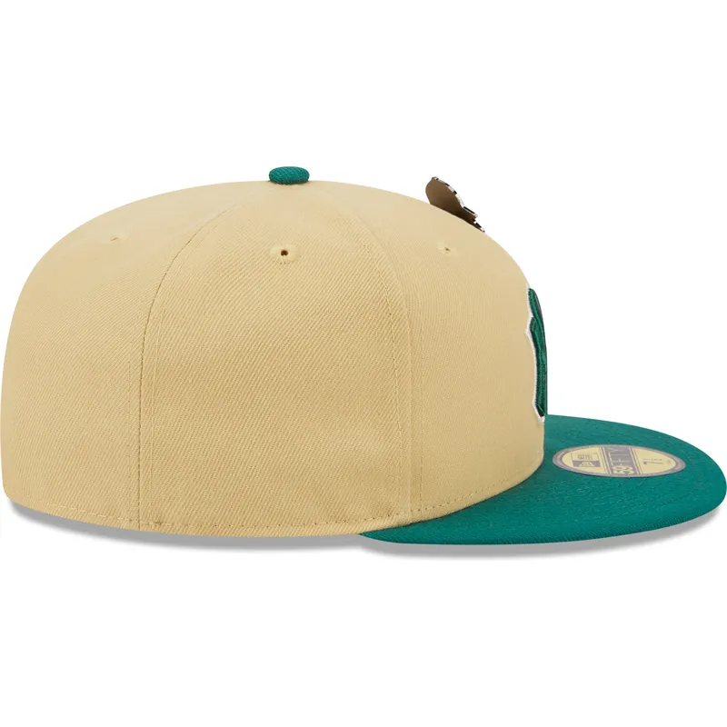 czapka-plaska-bezowa-i-zielona-dopasowana-59fifty-the-elements-earth-pin-new-york-yankees-mlb-new-era