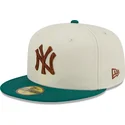 czapki-plana-szary-dopasowany-marron-59fifty-camp-new-york-yankees-mlb-new-era