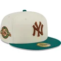 czapki-plana-szary-dopasowany-marron-59fifty-camp-new-york-yankees-mlb-new-era