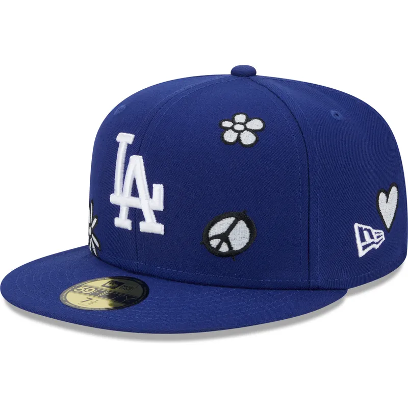 plaska-czapka-niebieska-dopasowana-59fifty-sunlight-pop-los-angeles-dodgers-mlb-new-era