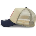 czapki-curva-bezowy-snapback-9forty-a-frame-all-day-boston-red-sox-mlb-new-era