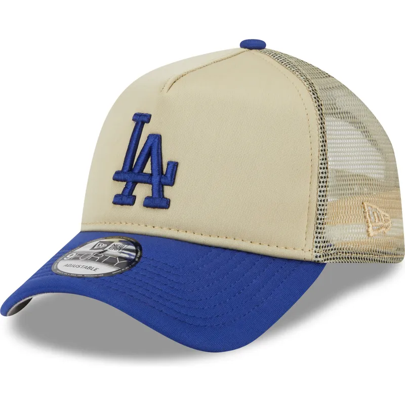 czapki-curva-bezowy-snapback-9forty-a-frame-all-day-los-angeles-dodgers-mlb-new-era