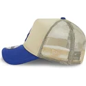 bezowo-niebieska-czapka-truckerka-9forty-a-frame-all-day-trucker-los-angeles-dodgers-mlb-od-new-era