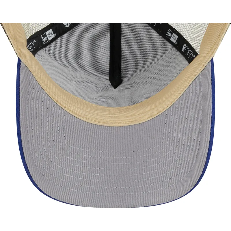 czapki-curva-bezowy-snapback-9forty-a-frame-all-day-los-angeles-dodgers-mlb-new-era
