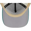 czapki-curva-bezowy-snapback-9forty-a-frame-all-day-oakland-athletics-mlb-new-era