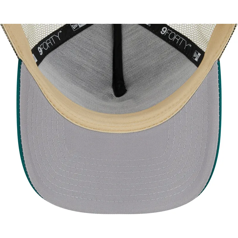 czapki-curva-bezowy-snapback-9forty-a-frame-all-day-oakland-athletics-mlb-new-era