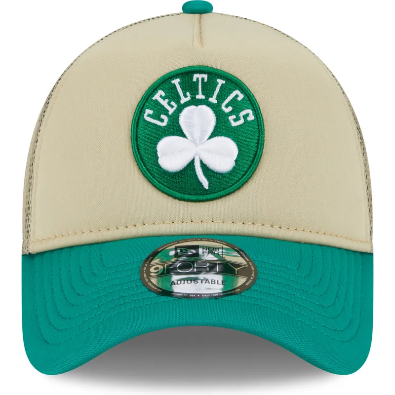 czapki-curva-bezowy-snapback-9forty-a-frame-all-day-boston-celtics-nba-new-era czapki-curva-bezowy-snapback-9forty-a-frame-all-day-boston-celtics-nba-new-era