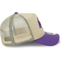czapki-curva-bezowy-snapback-9forty-a-frame-all-day-los-angeles-lakers-nba-new-era