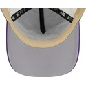 bezowo-fioletowa-czapka-truckerka-9forty-a-frame-all-day-trucker-los-angeles-lakers-nba-od-new-era