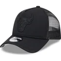 new-era-black-logo-9forty-a-frame-all-day-trucker-chicago-bulls-nba-black-trucker-hat