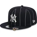 granatowa-plaska-czapka-snapback-9fifty-pinstripe-visor-clip-new-york-yankees-mlb-new-era