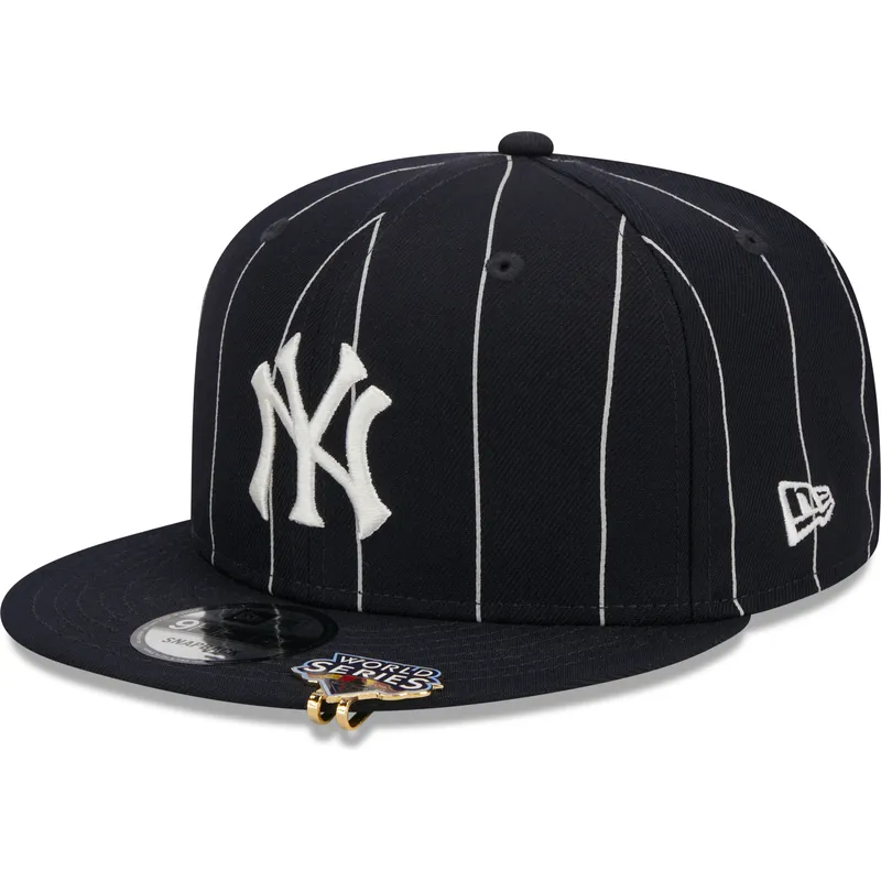 granatowa-plaska-czapka-snapback-9fifty-pinstripe-visor-clip-new-york-yankees-mlb-new-era