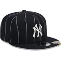 granatowa-plaska-czapka-snapback-9fifty-pinstripe-visor-clip-new-york-yankees-mlb-new-era