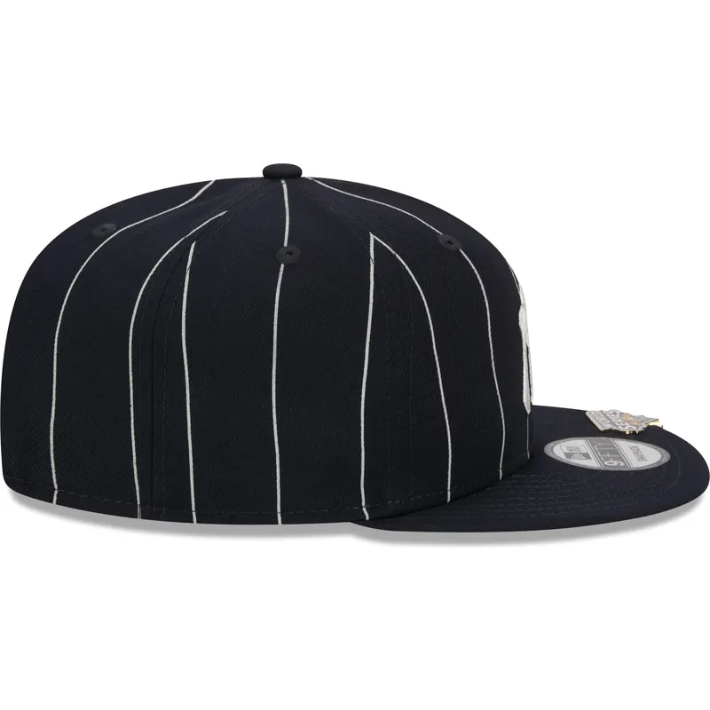 granatowa-plaska-czapka-snapback-9fifty-pinstripe-visor-clip-new-york-yankees-mlb-new-era