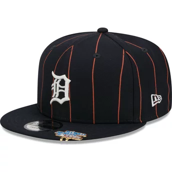 Granatowa czapka z daszkiem snapback 9FIFTY Pinstripe Visor Clip z Detroit Tigers MLB od New Era