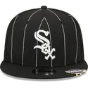 czapki-plana-czarny-snapback-9fifty-pinstripe-visor-clip-chicago-white-sox-mlb-new-era