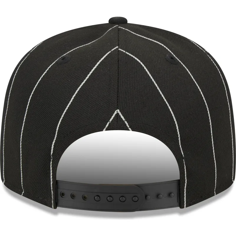 czapki-plana-czarny-snapback-9fifty-pinstripe-visor-clip-chicago-white-sox-mlb-new-era