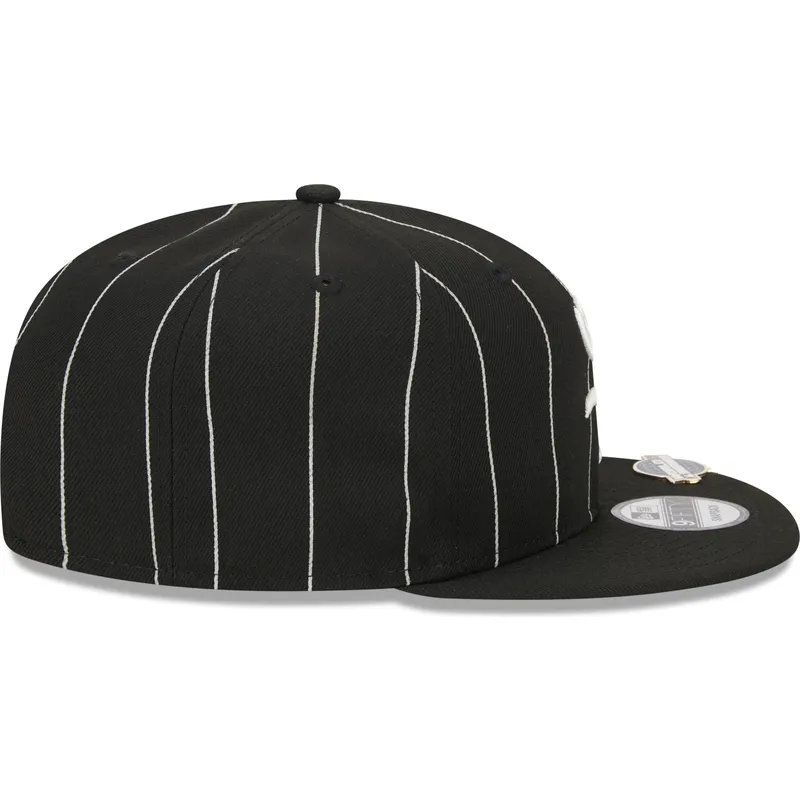 czapki-plana-czarny-snapback-9fifty-pinstripe-visor-clip-chicago-white-sox-mlb-new-era