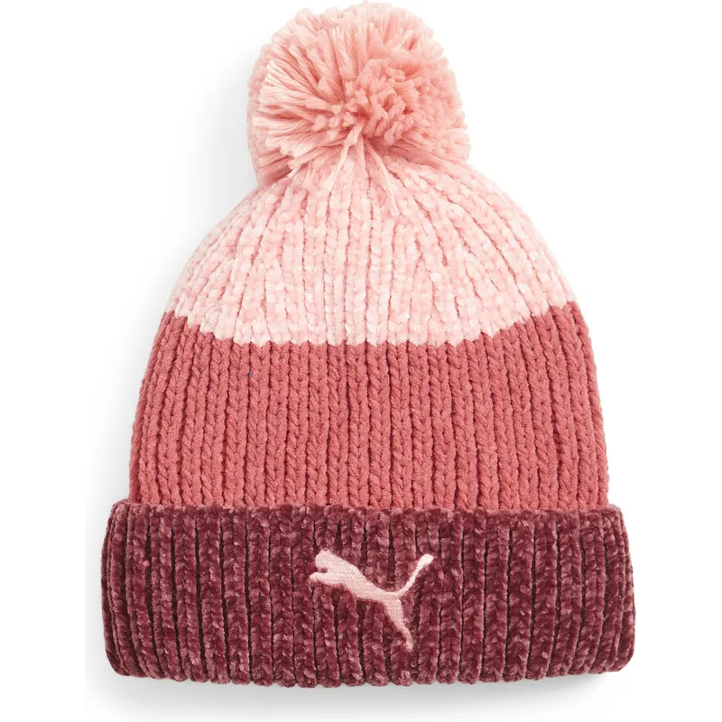 czapki-curva-pompon-czerwony-puma