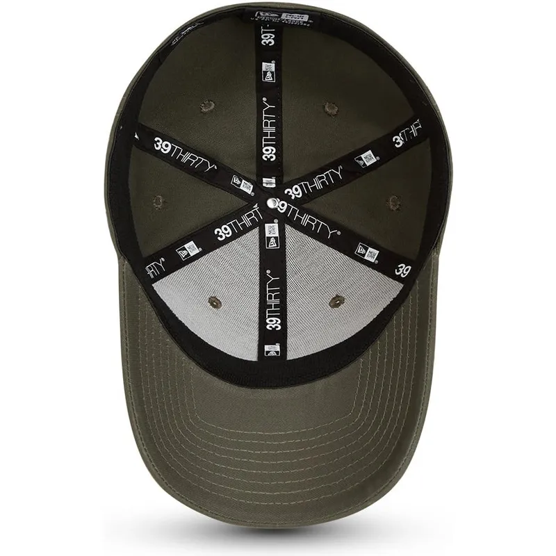 czapki-curva-zielony-dopasowany-39thirty-league-essential-los-angeles-dodgers-mlb-new-era