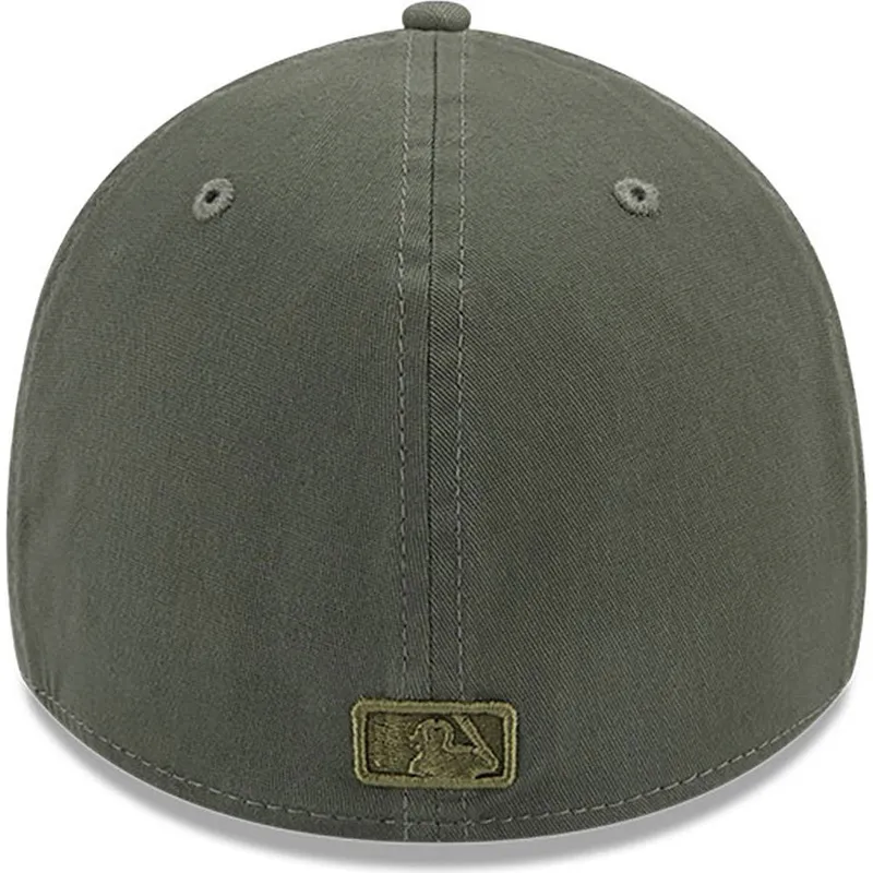 czapki-curva-zielony-dopasowany-39thirty-league-essential-los-angeles-dodgers-mlb-new-era