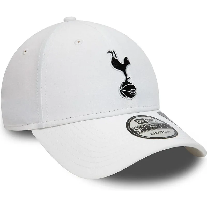 biala-regulowana-czapka-z-zakrzywionym-daszkiem-9forty-repreve-tottenham-hotspur-football-club-premier-league-new-era