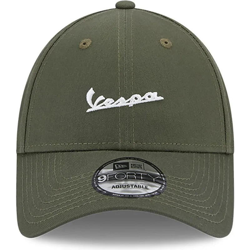 czapki-curva-zielony-tasma-regulowana-9forty-seasonal-vespa-piaggio-new-era