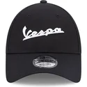 czarna-zakrzywiona-czapka-regulowana-9forty-oversized-vespa-piaggio-od-new-era