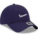 new-era-curved-brim-9twenty-vespa-piaggio-navy-blue-adjustable-cap