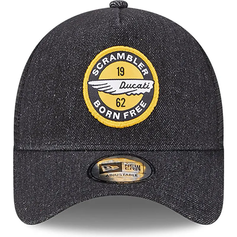 czapka-trucker-czarna-denim-a-frame-ducati-motor-motogp-new-era