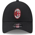 czarna-regulowana-czapka-z-zakrzywionym-daszkiem-9forty-core-ac-milan-serie-a-new-era