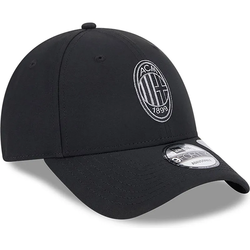 czapki-curva-czarny-tasma-regulowana-9forty-repreve-ac-milan-serie-a-new-era czapki-curva-czarny-tasma-regulowana-9forty-repreve-ac-milan-serie-a-new-era