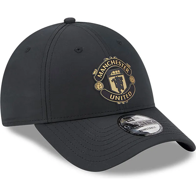 czapki-curva-czarny-tasma-regulowana-dorado-9forty-manchester-united-football-club-premier-league-new-era czapki-curva-czarny-tasma-regulowana-dorado-9forty-manchester-united-football-club-premier-league-new-era