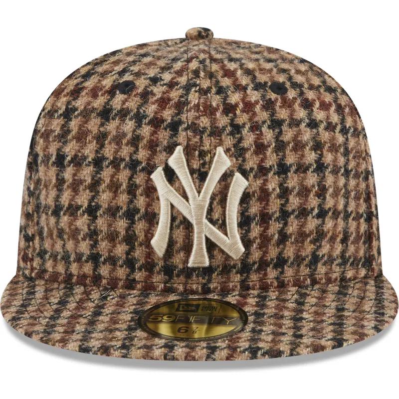 czapki-plana-brazowy-dopasowany-59fifty-harris-tweed-new-york-yankees-mlb-new-era czapki-plana-brazowy-dopasowany-59fifty-harris-tweed-new-york-yankees-mlb-new-era