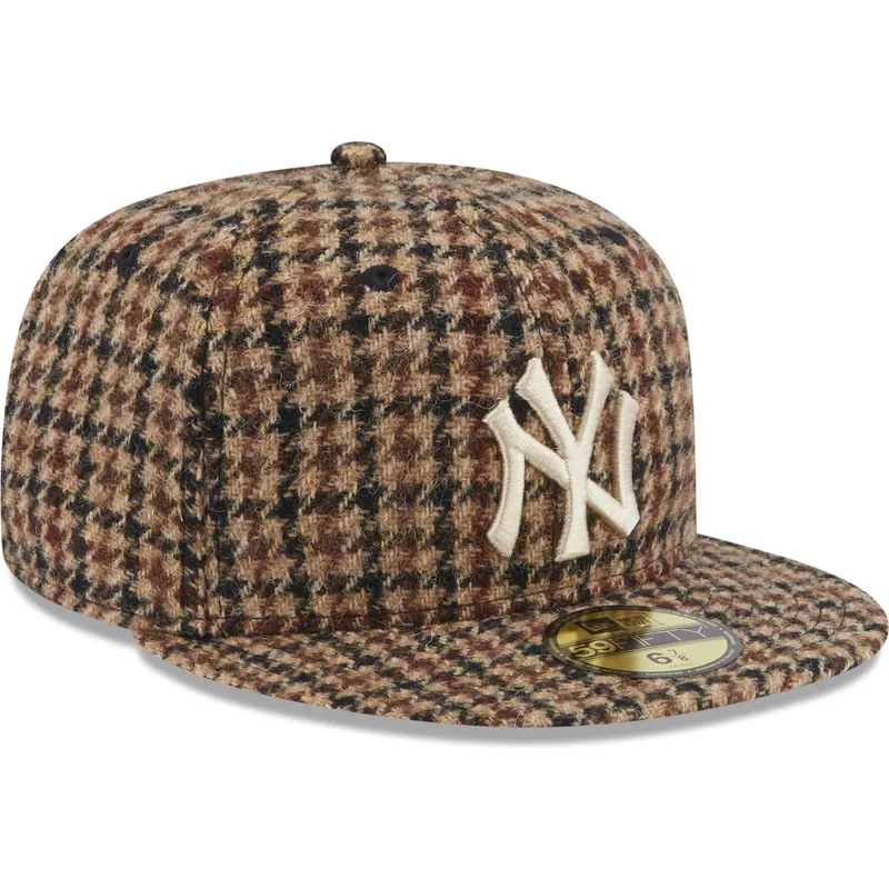 czapki-plana-brazowy-dopasowany-59fifty-harris-tweed-new-york-yankees-mlb-new-era czapki-plana-brazowy-dopasowany-59fifty-harris-tweed-new-york-yankees-mlb-new-era