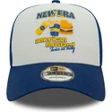 biala-i-niebieska-czapka-trucker-american-mustard-a-frame-food-od-new-era