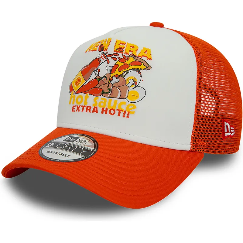 czapki-curva-pomaranczowy-snapback-a-frame-new-era