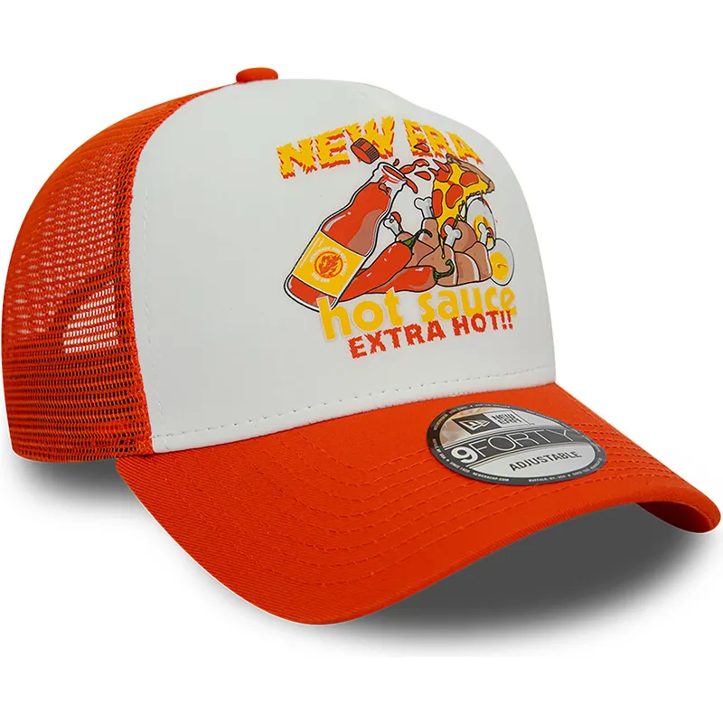 czapki-curva-pomaranczowy-snapback-a-frame-new-era