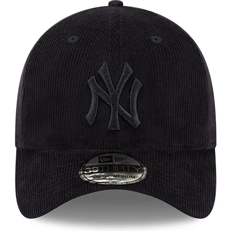 czapki-curva-czarny-dopasowany-39thirty-cord-new-york-yankees-mlb-new-era